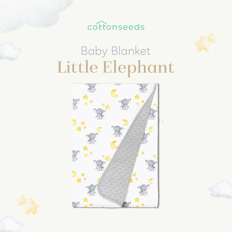 Cottonseeds Baby Blanket All Motif