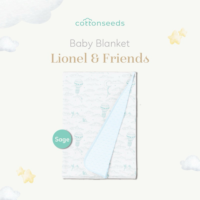 Cottonseeds Baby Blanket All Motif