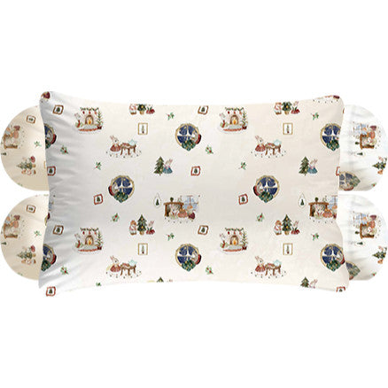 Cottonseeds Pillow Bolsters Set All Motif