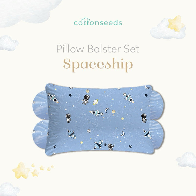 Cottonseeds Pillow Bolsters Set All Motif