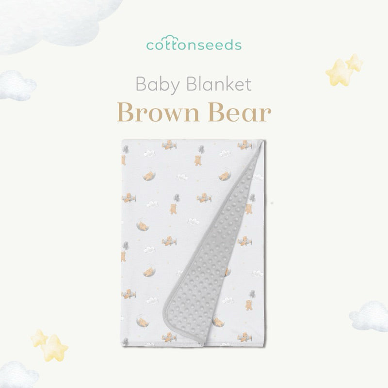 Cottonseeds Baby Blanket All Motif