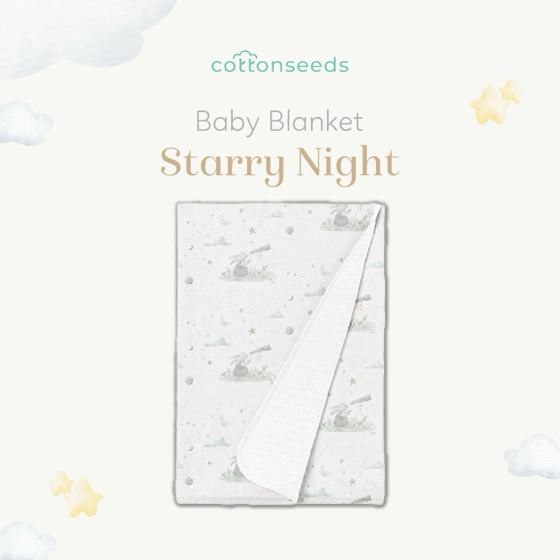Cottonseeds Baby Blanket All Motif