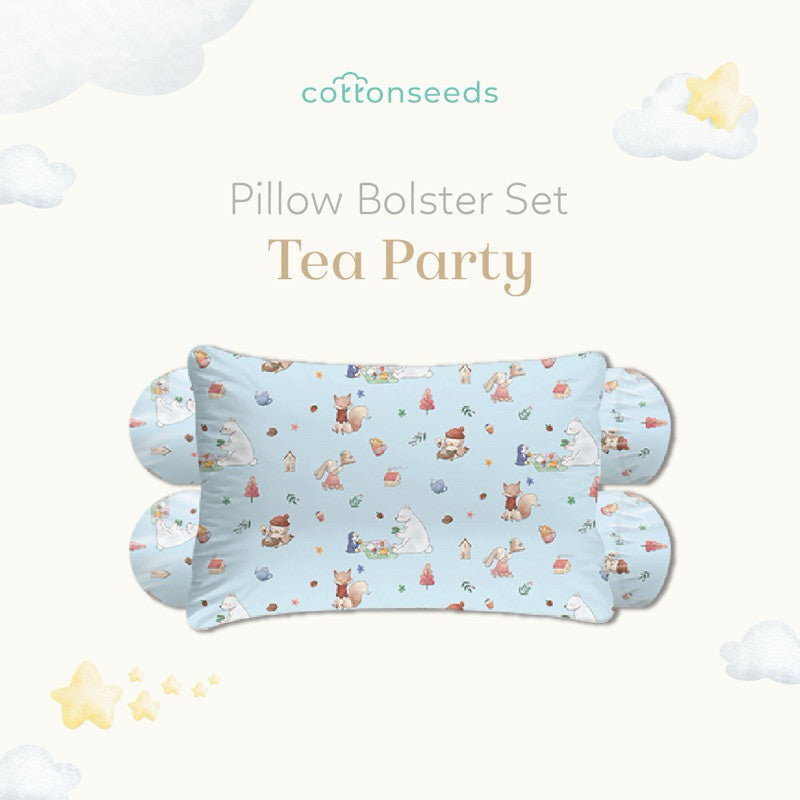 Cottonseeds Pillow Bolsters Set All Motif
