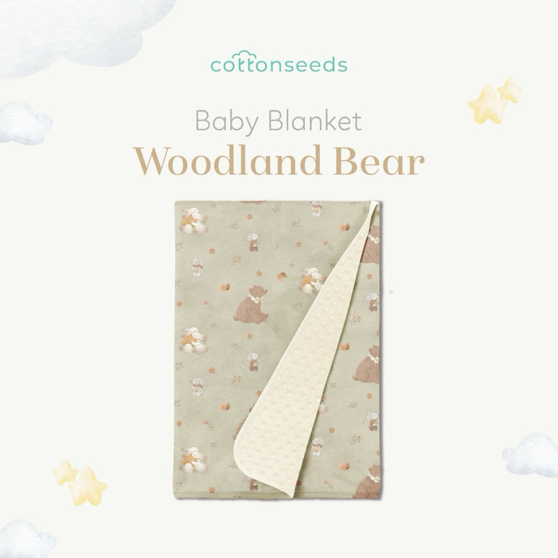 Cottonseeds Baby Blanket All Motif