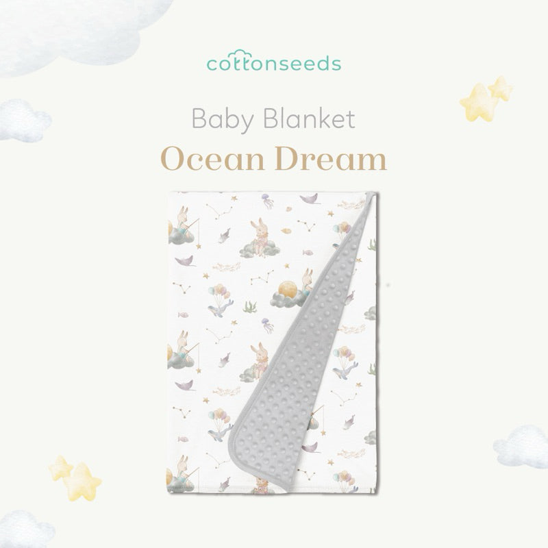 Cottonseeds Baby Blanket All Motif
