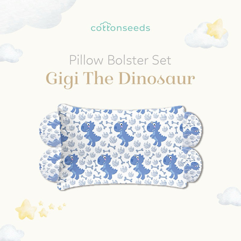 Cottonseeds Pillow Bolsters Set All Motif