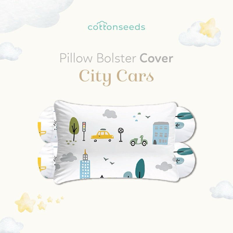 Cottonseeds Pillow Bolster COVER All Motif