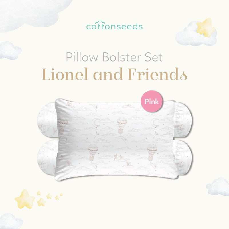 Cottonseeds Pillow Bolsters Set All Motif