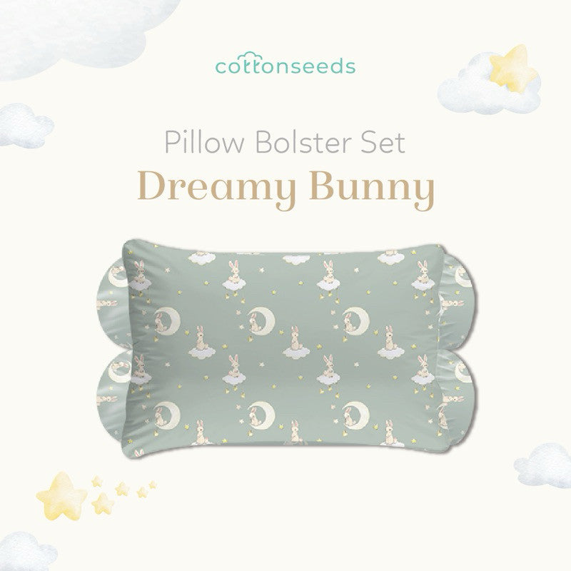 Cottonseeds Pillow Bolsters Set All Motif