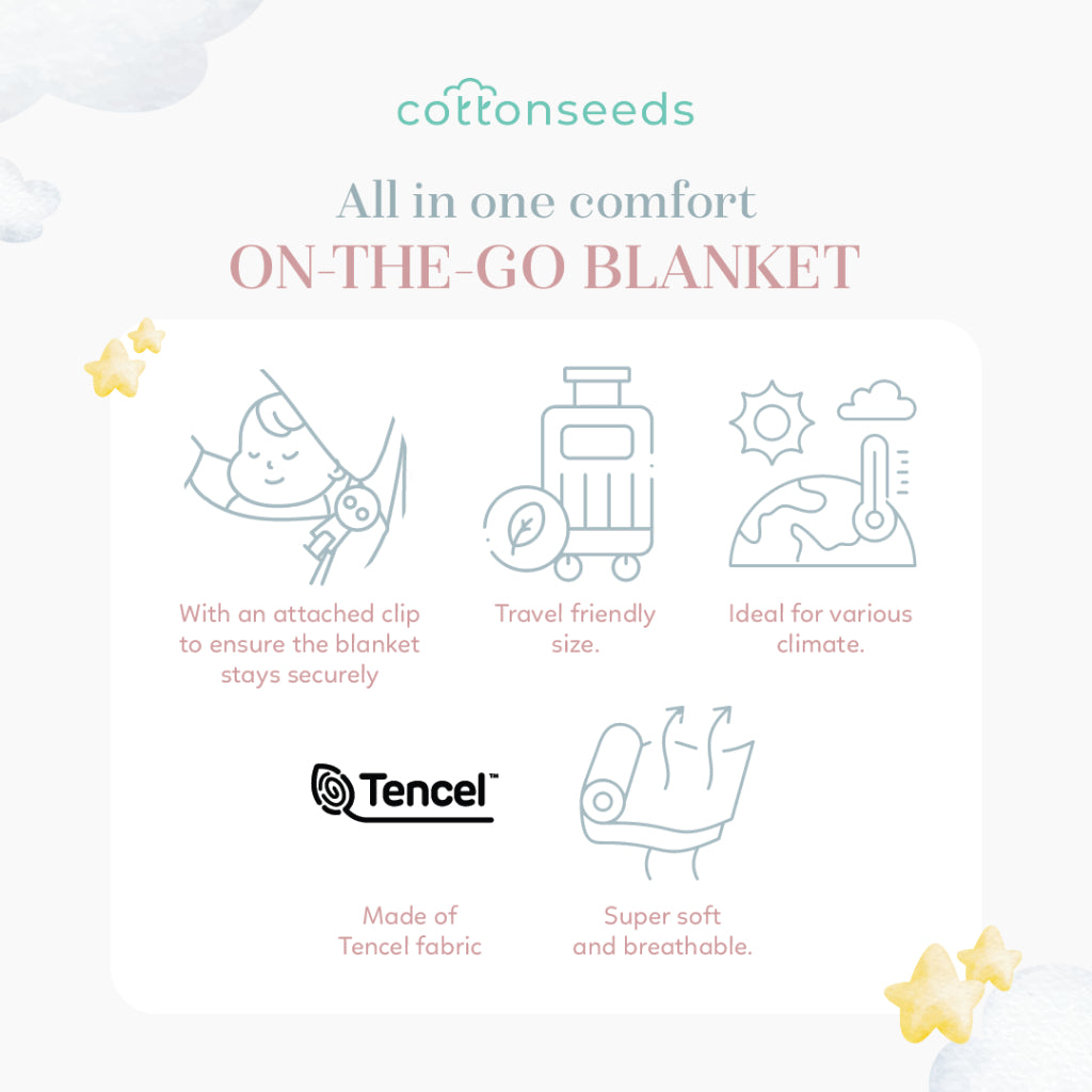 Cottonseeds On The Go Blanket