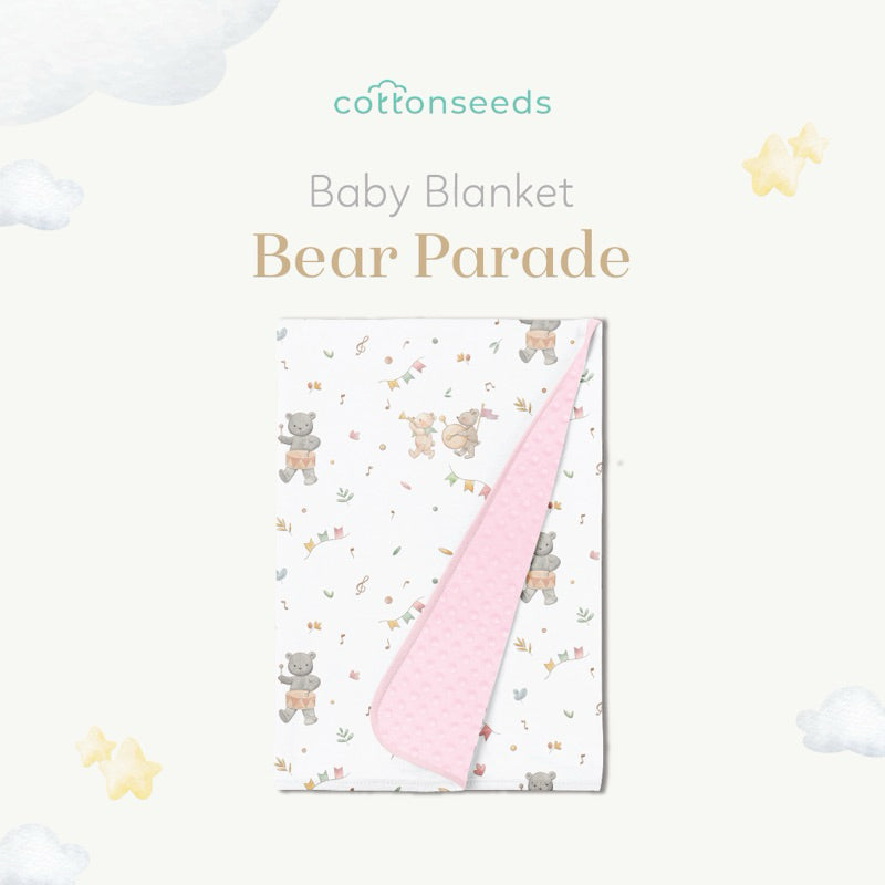Cottonseeds Baby Blanket All Motif