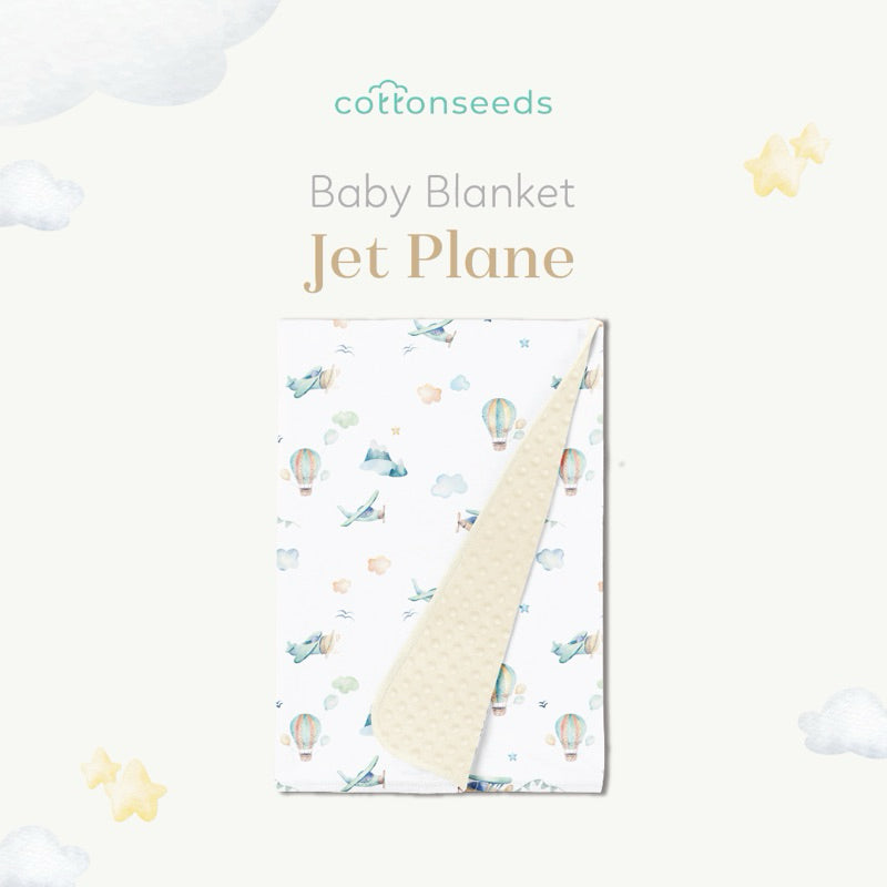 Cottonseeds Baby Blanket All Motif