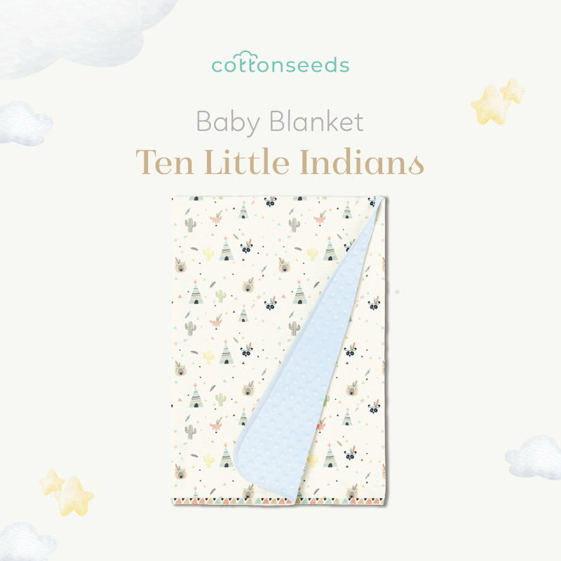 Cottonseeds Baby Blanket All Motif