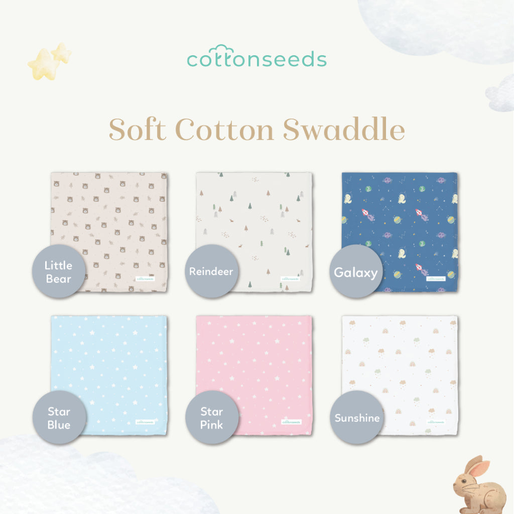 Cottonseeds Soft Cotton Swaddle