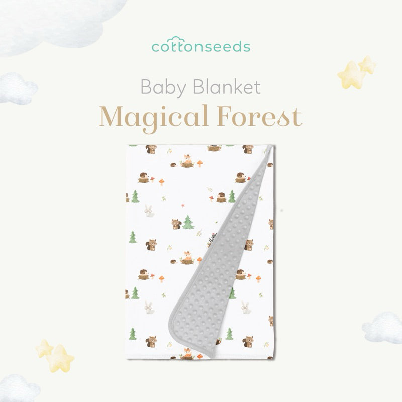 Cottonseeds Baby Blanket All Motif