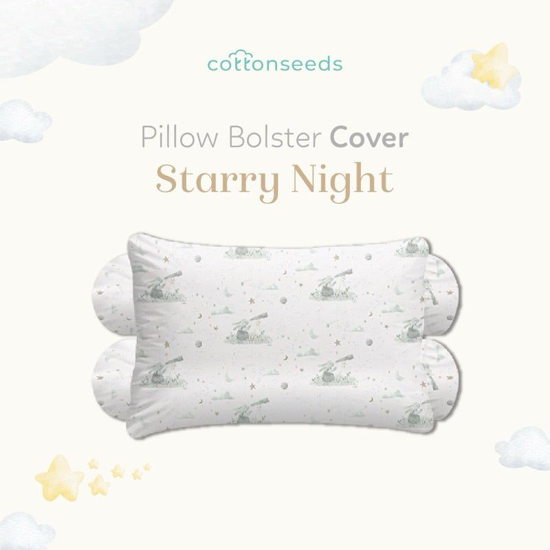 Cottonseeds Pillow Bolster COVER All Motif