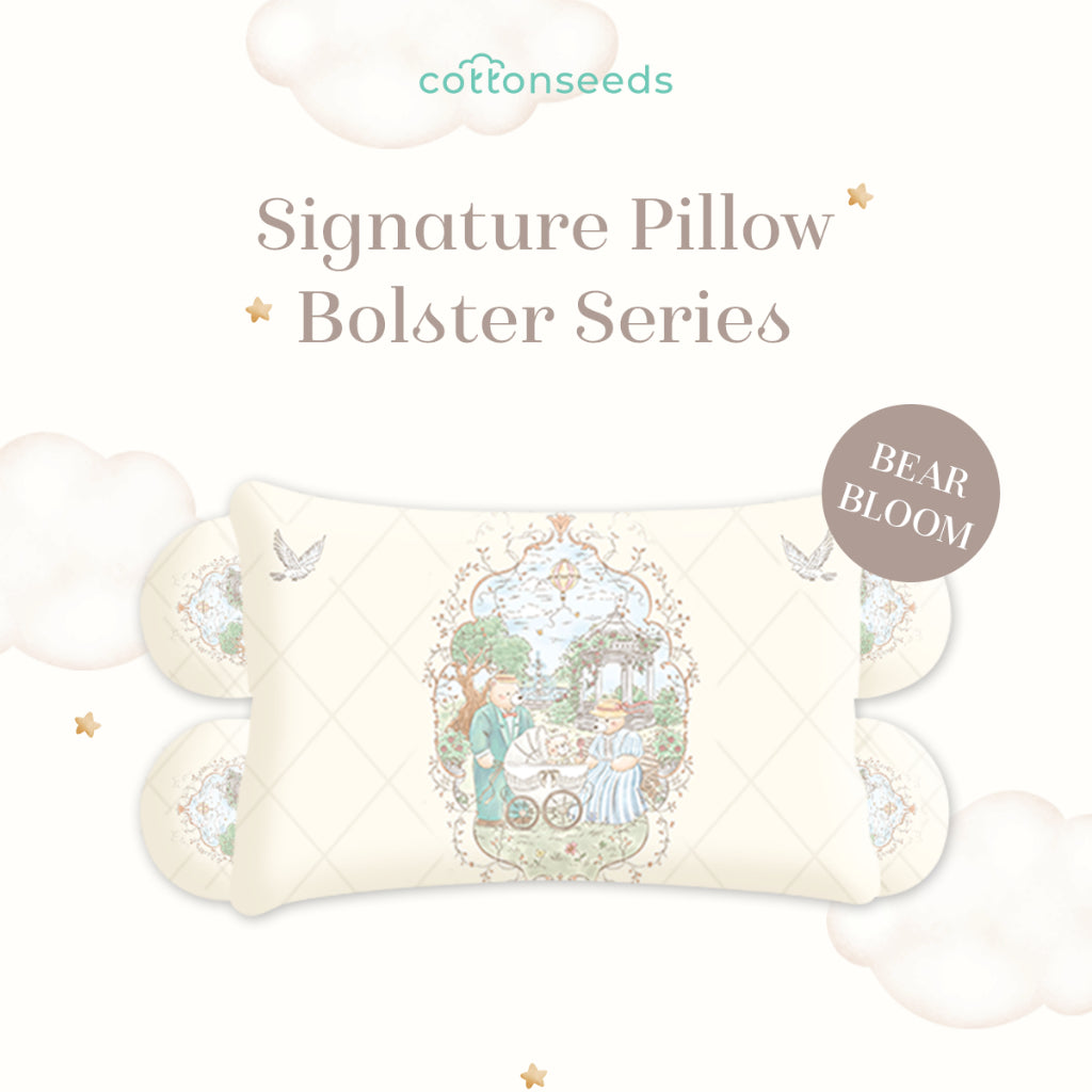 Cottonseeds Signature Baby Pillow Bolsters Set