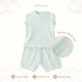 Cottonseeds Knitted Baby Clothes Sleeveless